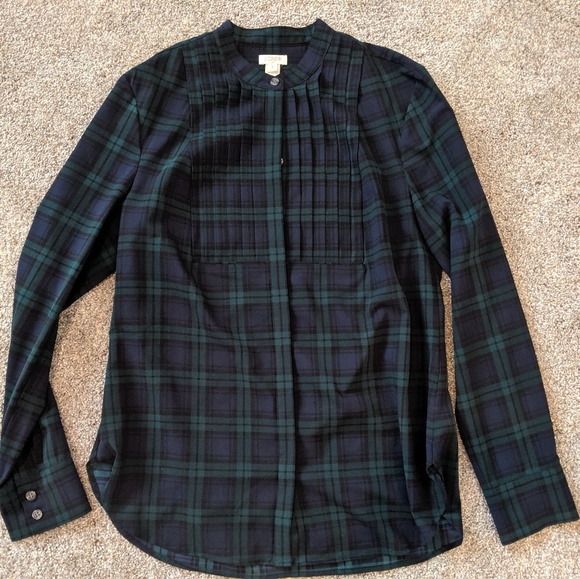 J. Crew Tops - J.Crew plaid blouse J. Crew Tops - J.Crew plaid blouse